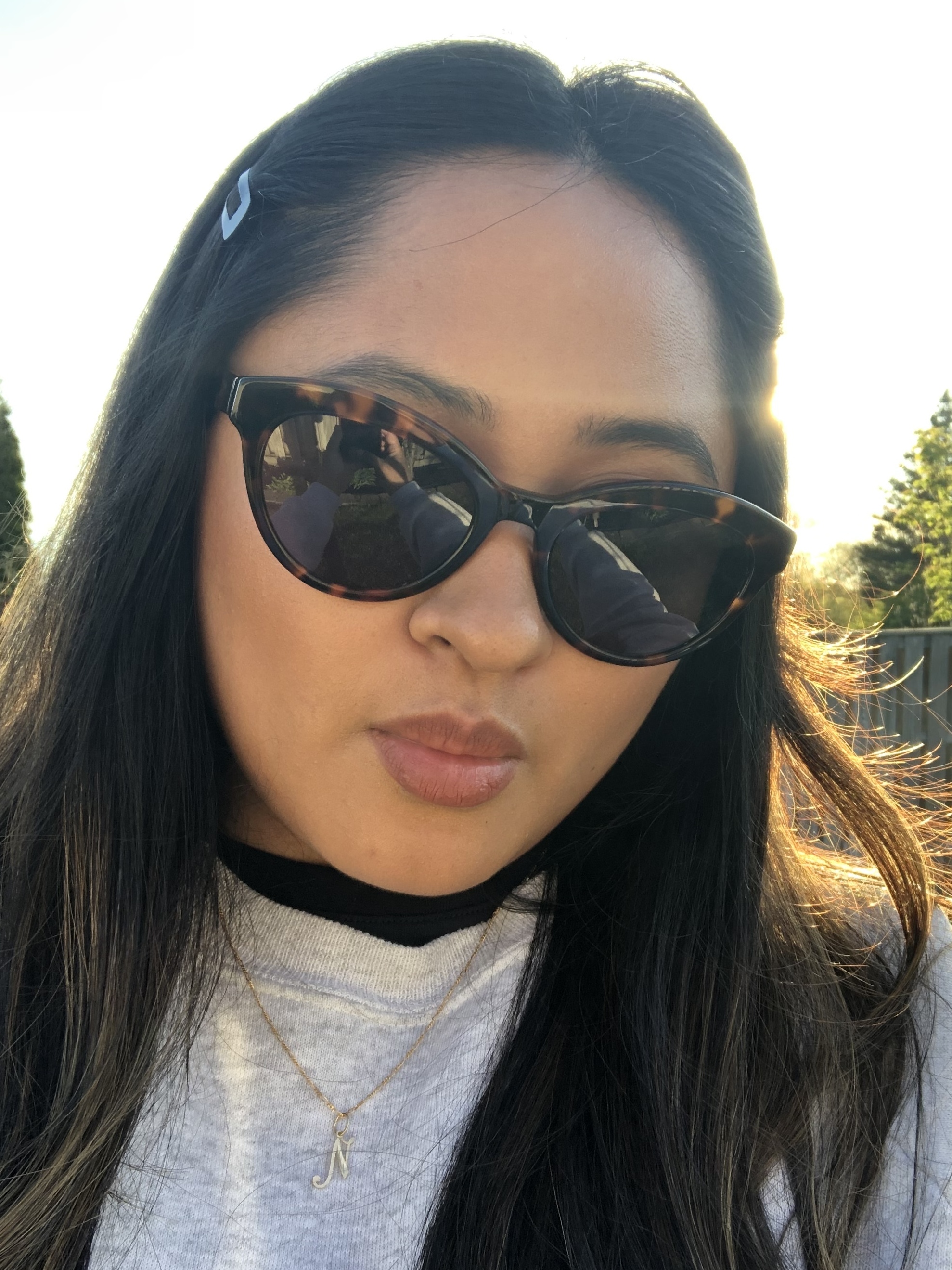 Velour Cat Eye Gray Frame Sunglasses For Women Eyebuydirect Canada