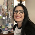 Josephina R. - Matte Black - round - plastic-metal