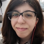 Fadia - Clear Black - rectangle - acetate