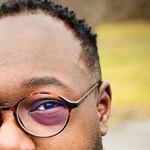 Michael M. - Matte tortoise - round - plastic