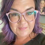 Kendall L. W. - Matte Pink - round - plastic