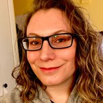 Jennifer J. - Black - rectangle - acetate