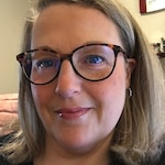 Angela H. - Tortoise Green - horn - acetate