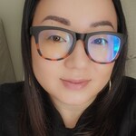 Kate M. - Black Tortoise - rectangle - plastic