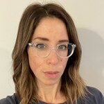 Lauren E B. K. - Clear - horn - acetate