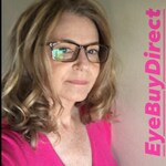 Kathleen W. - Brown Striped - rectangle - acetate