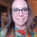 Allison S. - Floral - rectangle - acetate