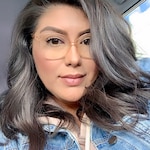 Michelle D. - Clear Melon - horn - acetate
