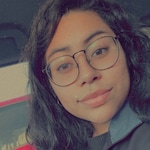 Amy A. - Black - round - metal