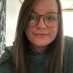 Katrina P. - Matte Floral - round - plastic