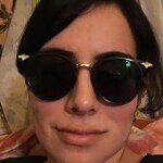 Ingrid R. - Black - round - plastic-metal