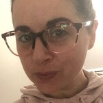 Amanda P. - Floral - horn - plastic