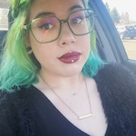 Maegan F. - Clear Green - square - acetate