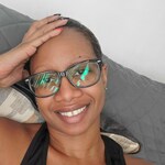 Patrice F. - Black - rectangle - acetate