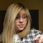 Holly A. E. - Tortoise - browline - acetate-metal