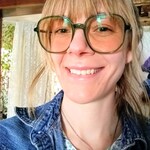 Chelsea H. - Clear Green - square - acetate