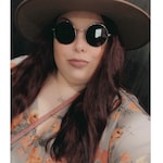 Gabrielle C. - Silver - round - metal