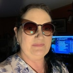 Jennifer B. - Matte Burgundy - round - plastic