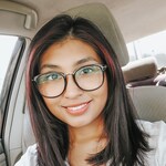 Karla M. - Black - square - plastic-metal