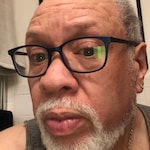 Dean W. - Navy Striped - rectangle - acetate