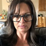 Nicole J. - Black - rectangle - acetate