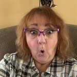 Cathleen O. - Purple - horn - acetate-metal