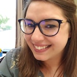 Afton J. - Navy - horn - acetate