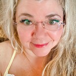 Laurie R. - Purple - oval - metal