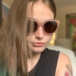 Jennifer S. - Matte Brown - horn - plastic