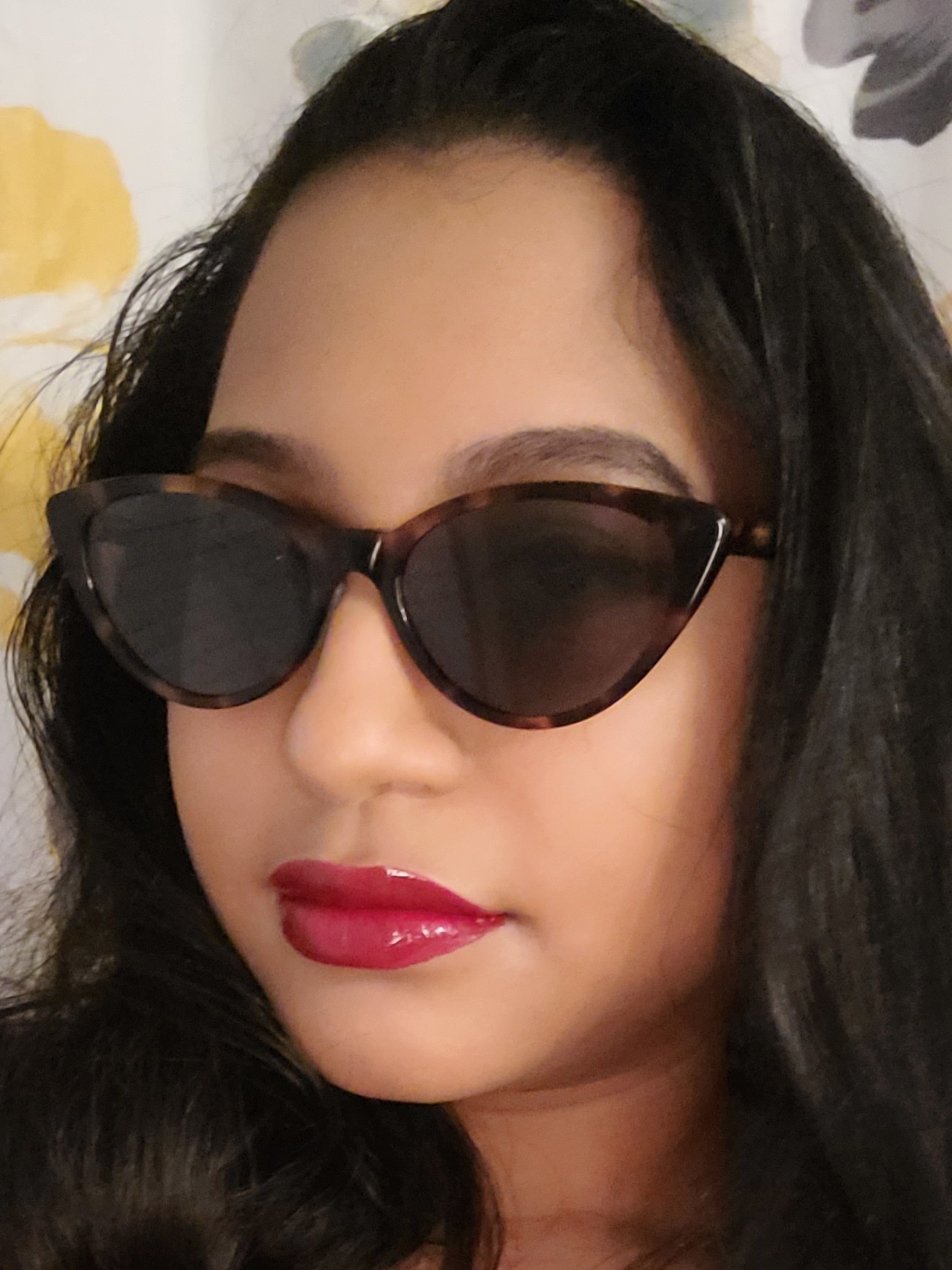 Jolie Cat Eye Tortoise Frame Sunglasses For Women Eyebuydirect Canada