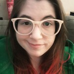 Mattie A. - Pink - round - acetate