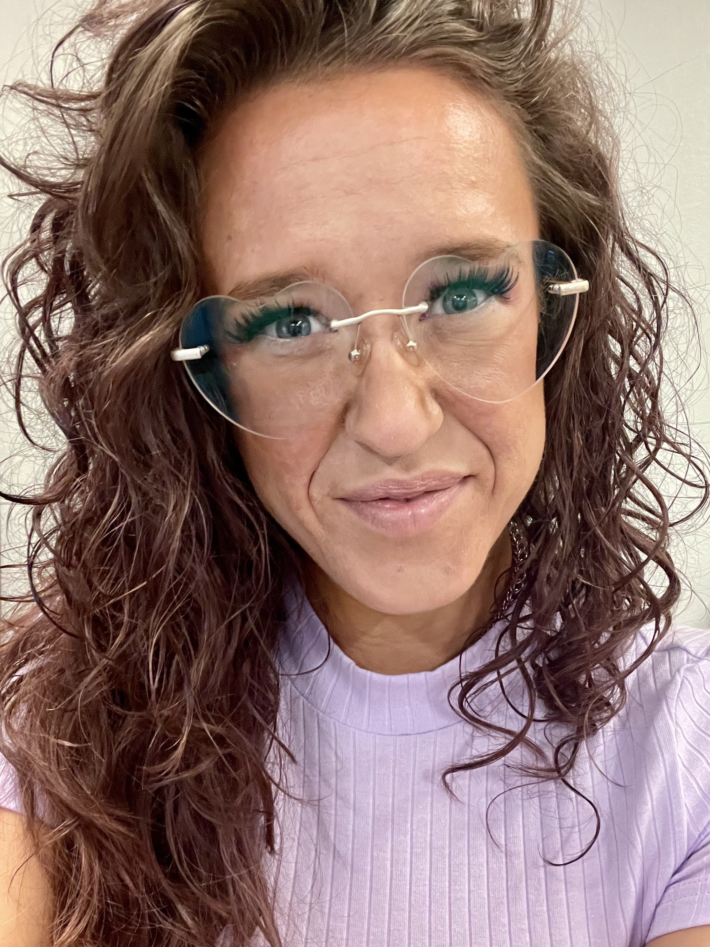 Spark Heart Glitter Gold Glasses for Women Eyebuydirect