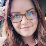 Jessica C. - Brown Striped - rectangle - acetate