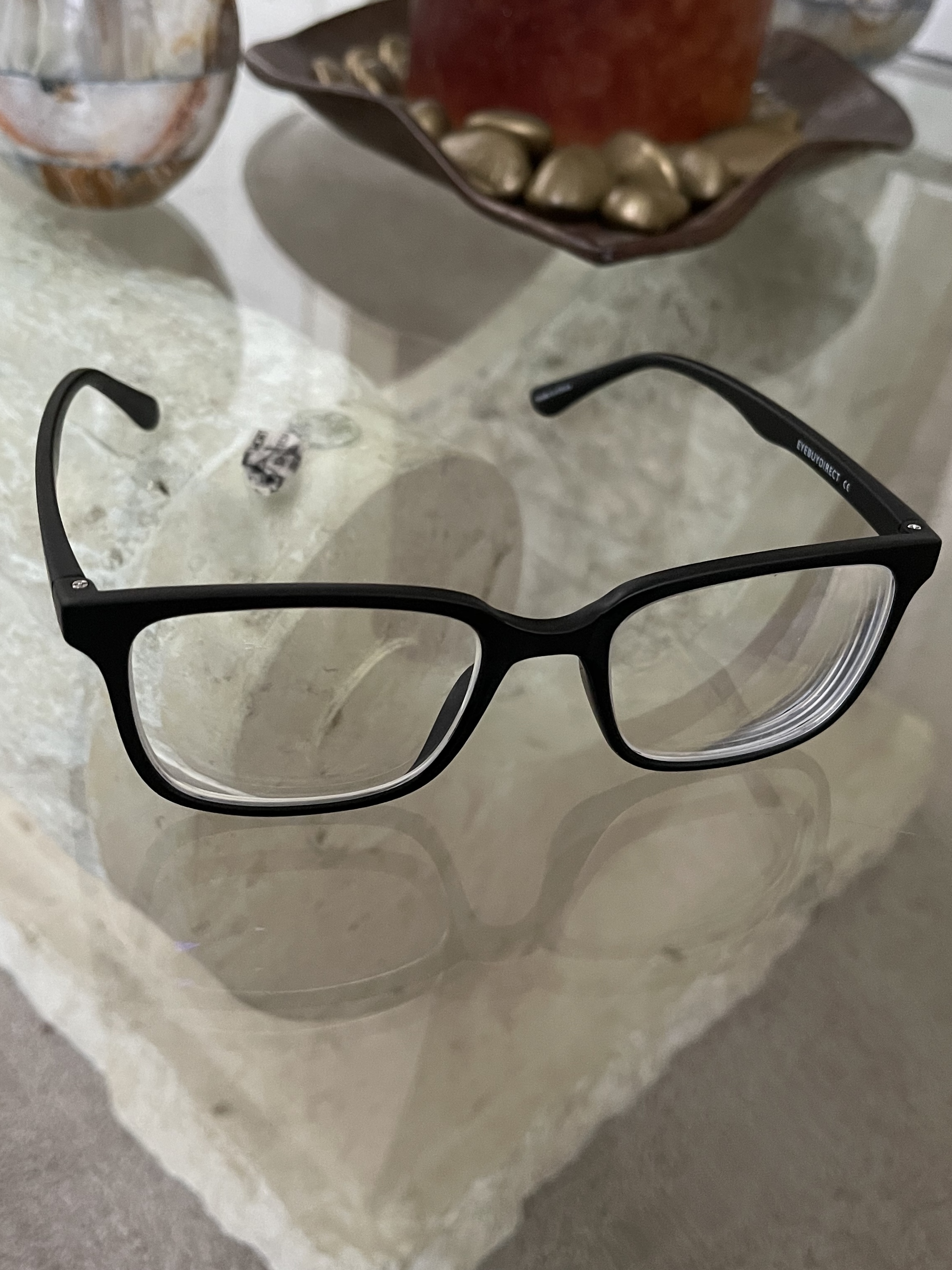 November Rectangle Brown Full Rim Eyeglasses Eyebuydirect