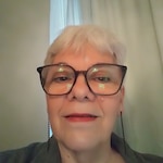 Denise T. - Clear Green - square - acetate