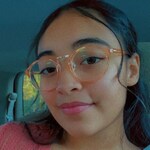 Iliana A. - Clear Melon - round - plastic