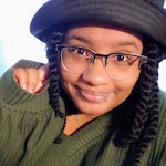 Jamie H. - Bronze Black - square - metal