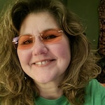 Deena T. -  Golden  - rectangle - metal