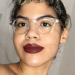 Natali H. - Clear - round - acetate