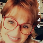 Connie T. - Raspberry - square - acetate