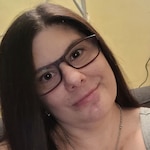 ditzy0114 - Dark Red - rectangle - plastic