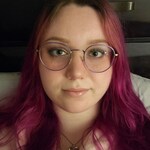 Mandy R. - Rainbow - round - titanium