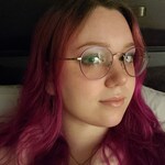 Mandy R. - Rainbow - round - titanium