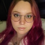 Mandy R. - Rainbow - round - titanium