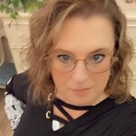 Laura S. - Bronze - round - acetate-metal