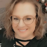 Laura S. - Bronze - round - acetate-metal