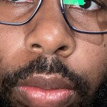 Richardo D. J. - Clear Blue - square - acetate