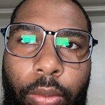 Richardo D. J. - Clear Blue - square - acetate