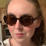 Shannon P. - Tortoise - oval - acetate