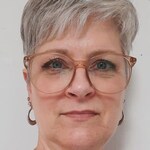 AMANDA - Matte Black - round - plastic